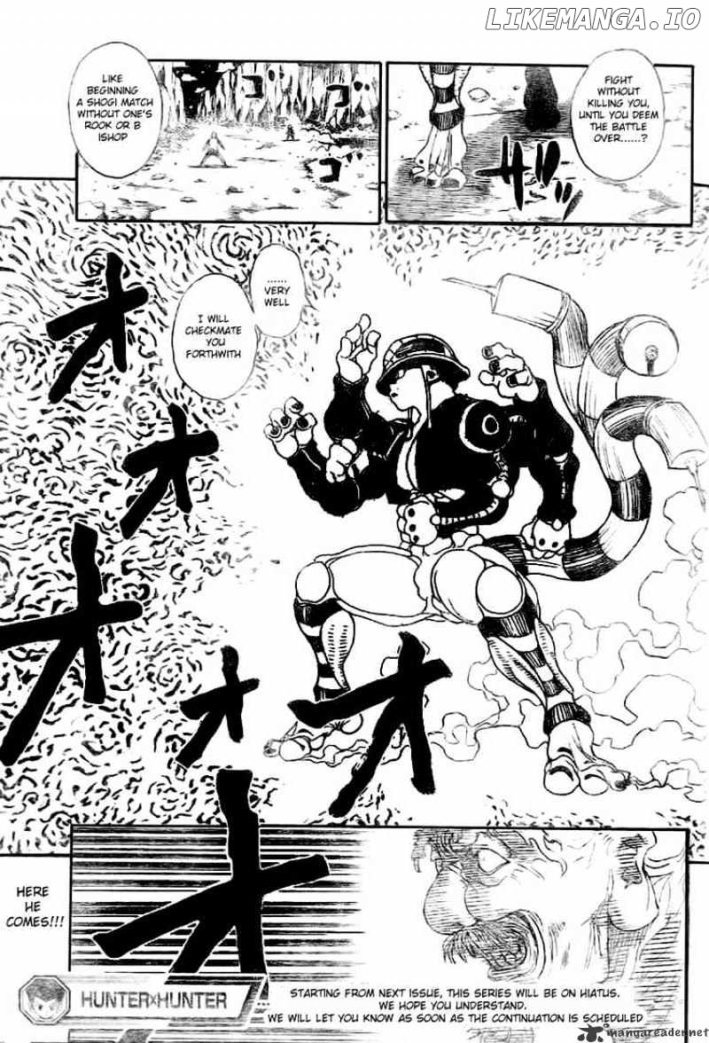 Hunter x Hunter, Chapter 290 image 18